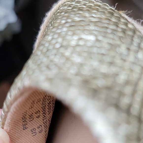 Ralph Lauren Gold Wedge Sandals - Picture 7 of 7